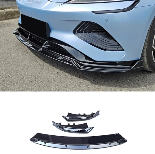 Auto Frontspoiler für BYD Seal Frontschürze Frontspoiler Lippe Diffusor Protector Guard Cover Trim Auto Styling Accessoires,Glossy Black