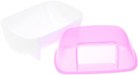 BESPORTBLE 500g Kleine Haustier Sandbadewanne Für Hamster Und Chinchilla Rosa Badezimmer Mit Duftendem Badesand Aktivität Und Hygiene