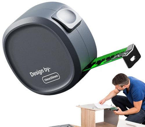 Cinta métrica portátil, Cinta métrica autoblocante | Cinta métrica retráctil con bloqueo automático - Cinta métrica portátil, cinta métrica enrollable para construcción