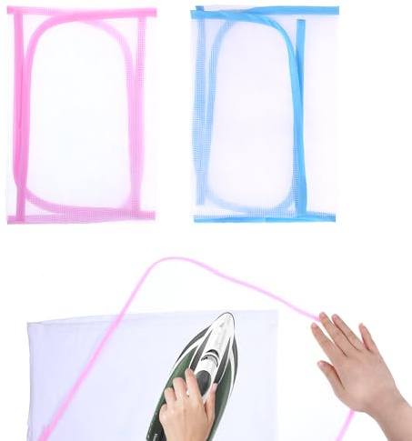 2 Pack Pressing Cloth for Ironing Protective Cloth Cloth Scorch-Saving Ironing Protector Insulation Pad Iron Cover for Delicate Clothes Ironing Pad for Sewing and Ironing Fabric Protector Tool