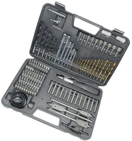 Juego De Brocas Para Destornillador,Brocas Para Taladrar Metales | Kit Completo Con Estuche Para Perforación, Reparación, Mampostería Y Carpintería