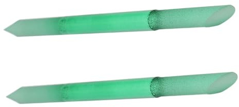 NIYANGLE 2stücke Nano-glas-nagelfeile Und Kristall-nagelfeilen Und Buffer Für Maniküre Naturnägel Und Reisen Kompaktes Nagelpflegeset Mit Feilen Und Polieren