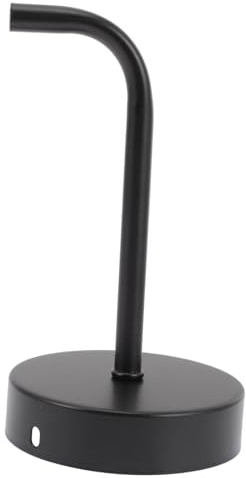 TOBBOMEY Supporto Lampada da Parete in Ferro e Resistente Staffa per Lampada Tubo in da Accessorio per Montaggio Applique e Lampade da Camera Design Elegante e Stabile per Uso Duraturo