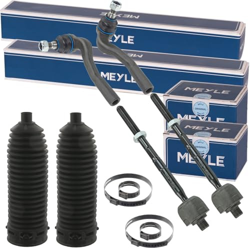 2x Meyle Spurstange Komplett Links/rechts | 2x 0160310002 + 0160300000/0002 + 2x 0146200002 für C-Klasse W203 Clk C209