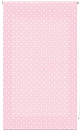 blindecor Rollo Flecken, Stoff, Pink, 120 x 250 cm
