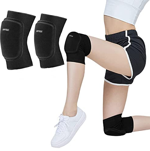 ONTYZZ Knee Pads Dance 1 Pair Stretchy Soft Kneepads Kids Knee Sleeve Sports Knee Support for MTB Handball Yoga Snowboard Scooter Football Wrestling Volleyball Knee Pads