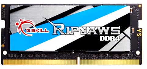 G.skill Ripjaws - Ddr4 - 16 Gb - So Dimm 260-Pin - 2666 Mhz / Pc4-21300 - Cl19 - 1.2 V - Ungepuffert - NoN-Ecc (f4-2666c19S-16grs)