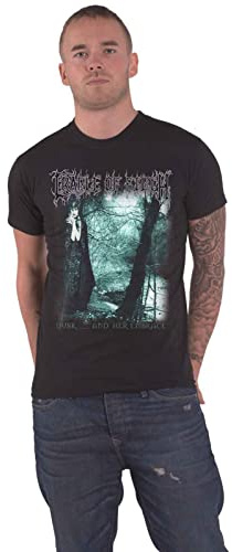 Cradle of Filth T Shirt Dusk and Her Embrace Band Logo Official Mens Black L