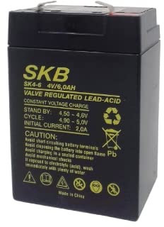 SK4-6,0 - BATTERIA AL PIOMBO SKB 4V 6AH