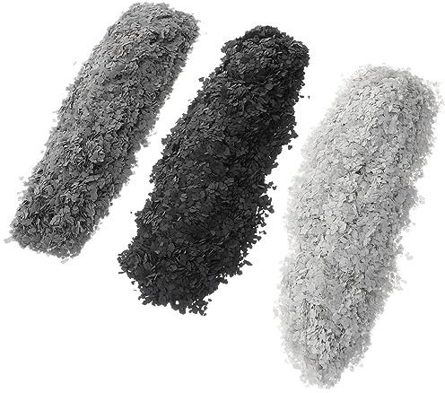 DOITOOL Vernice Epossidica per Pavimenti in Cemento Chips Colorati Decorativi, Kit da 1 Kg per Garage, Seminterrati e Rivestimenti Esterni