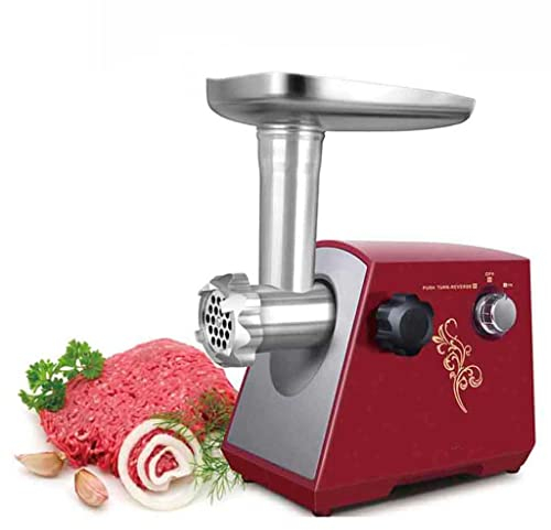 Generic Hachoir à Viande électrique 1200 W, Hachoir à saucisses Robuste, Robot culinaire, appareils ménagers, Hachoir de Cuisine, mélangeur (Couleur : Svart, Taille : EU) (Svart EU) (Rosso EU)