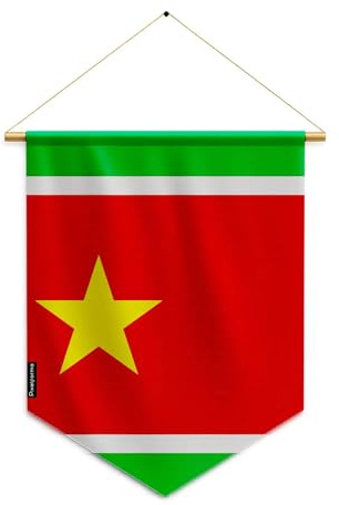 Fanion Drapeau Guadeloupe en Polyester 30x45cm