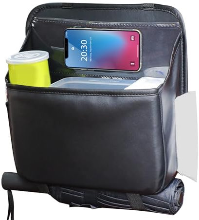 Autositz-Organizer, Auto-Dokumentenhalter, Flaschentasche, Organizer, PU-Leder, Autositz-Aufbewahrungstasche, Auto-Dokumentenhalter für SUV, LKW