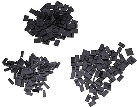 100 Stück Jumper Wire Connector Terminal 2,54 Mm 18-26 AWG 2 3 4 Pin Connector Header Verzinntes Kupfermaterial für Feste Verbindung für Automotive-Computer-Leiterplatten