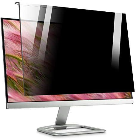 VDCVADKYE Computer blickschutzfolie, 24-Zoll-Computermonitor, Anti-Spionage- und Anti-Blaulicht, for Aufhängen, reduziert Blendreflexionen und Augenbelastung, 24 Zoll (547 x 320 mm), 16:9