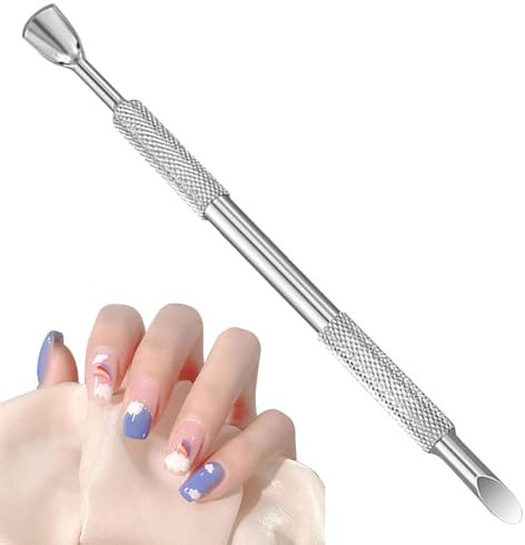 Kit Di Strumenti Per Spingere Le Cuticole - Strumento Per La Pulizia Delle Cuticole Delle Unghie | Spingi Cuticole Doppia Estremità | Detergente Per Unghie Per Pedicure E Manicure | Rifinitore Per Cut