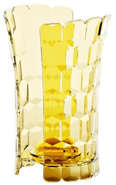 Guzzini - Vanity, portabicchiere universale, in Bio-based SAN e Bio-based SMMA - TERRA (Giallo Zafferano)