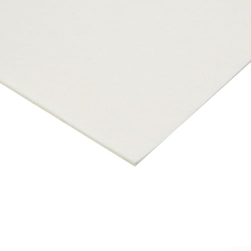 FACULX High-Temperature Ceramic Fiber Gasket Sheet 3Mm Thick A 4 Size For Exhaust Pipe Oven Chimney Glass Sealing, Heat Resistant Up To 1260°C(4 Pack)