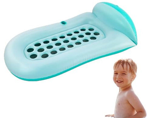 Kustimantu Aufblasbare Pool Floats - Aufblasbare Poolflöße Für Erwachsene | Wasserliege Schlauchboot Luftmatratze Für See Sonnenbad Garten Hinterhof Party