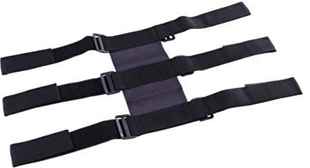 SHINEOFI extintor de banda fija soporte para extintor Los extintores de incendios montan correas coche extintor taza de cordón copa cuerda fija extintor de correa producto Negro