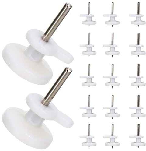 DIYEAH Lot De 100 Crochets Muraux Sans Percer Pour Cadres Photo Crochets Invisibles Non Marquants Fixations Pour Photos Tableaux Calendriers Et Décoration Intérieure