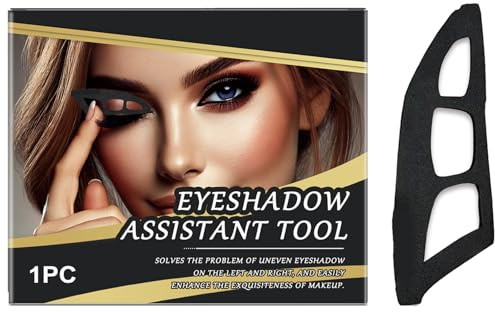 KOAHDE Hjälpverktyg för ögonmakeup, hjälper ögonskugga, ögonmakeup hjälpmedel, ögonskuggschabloner, silikon multifunktionell sminkhjälp