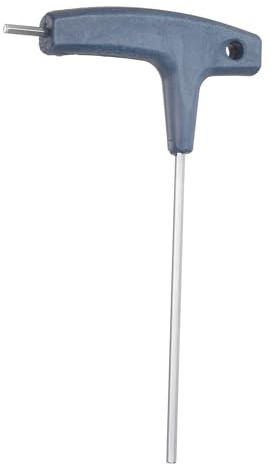 sourcing map Clé hexagonale avec poignée en T 4 mm avec poignée en nylon Cr-V - Clé hexagonale intérieure - Outil de réparation pour l'entretien automobile et domestique - Bleu foncé
