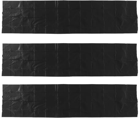 WEKAMOS 3stücke Transferpapier Schwarz Großformatig Kohlepapier für Schreibmaschinen und Leinwand als Transparentpapier Übertragungspapier für Zeichnungen Holz Künstlerbedarf