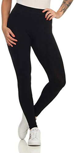 ONLY NOS Damen 15131588 Leggings,, per pack Schwarz (Black Black), W(Herstellergröße: M)
