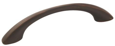 Amerock | Cabinet Pull | Oil Rubbed Bronze | 3-3/4 inch (96 mm) Center to Center | Vaile | 10 Pack | Drawer Pull | Drawer Handle | Cabinet Hardware