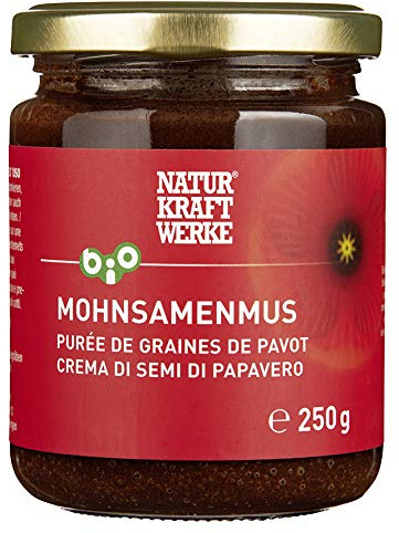 Mohnsamenmus Bio/kbA Roh, 250 g