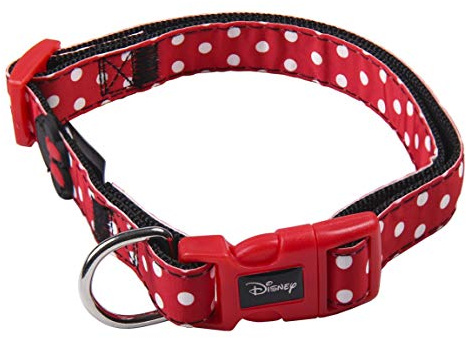 CERDÁ LIFE'S LITTLE MOMENTS - Minnie Mouse Hundehalsband Kleine Hunde | XS Minnie Mouse Halsband Mini Hunde - Offizielle Disney Lizenz, XS-S