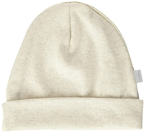 Noppies Unisex Baby Hat Rib Nevel Verschluss, RAS1202 Oatmeal -P611, 3-6 Monate EU