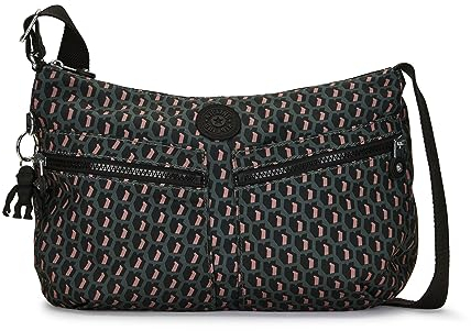 Kipling IZELLAH Umhängetaschen, 33x12x23, 3D K Pink (SCHWARZ)