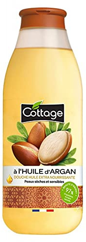 Cottage – Duschöl mit Arganöl – 560 ml – intensive Feuchtigkeit für Ihren Körper – 3 Stück