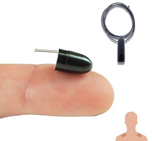 PingaOculto Oreillette Espion Bluetooth Ecouteur Mini Invisible Examen Vip Pro Caché Microphone et Bandes Adhésives - Casque sans Fil (Oreillette Espion Vip Pro UltraMini Bluetooth Microphone Intégré)