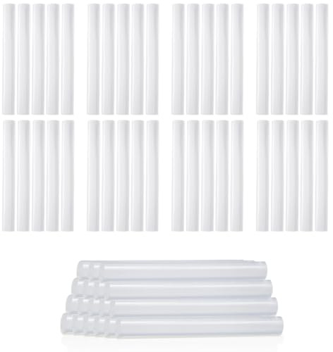 CEEYSEE 50 Stück Heißklebestifte 11x100mm Transparent Heißklebestifte Klebesticks Schmelze Klebepistole Sticks für Heißklebepistole DIY Kunsthandwerk(D/11x100mm)