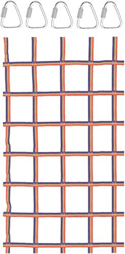 ININOSNP Outdoor-Kletternetz for Kinder, verstellbares Kletter-Frachtseil-Leiternetz, Baumhaus-Seilleiter