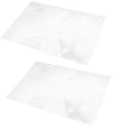KAILIKETIY Full Page Magnifier for Reading, 3x Magnifying Sheet, Large Flat Pvc Design, Portable and Resistant to Damage, for Seniors and Book Lovers, 300mm X 210mm