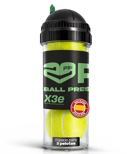 TUBOPLUS 29PSI X3e – padel- och tennisbollskrivare | kapacitet för 3 bollar | luftpump krävs (ingår ej)