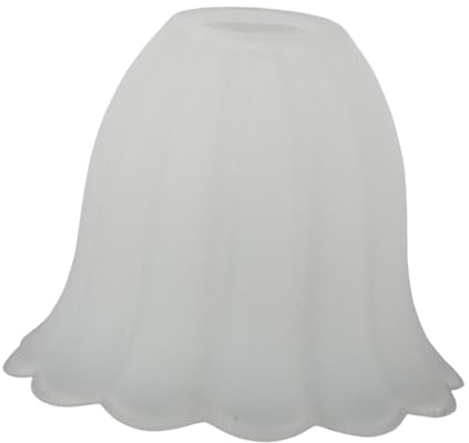 perfk Lampade in Vetro Smerigliato in Vetro a Forma di Fiore Coperchio di Copertura della Luce per la Lampada da Tavolo Lampada da Tavolo Room