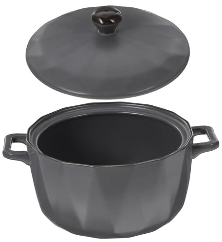 HOLIDYOYO Ciotola Per Zuppa in Ciotola Per Noodle Istantanei Antiscivolo Facile Da e Portatile