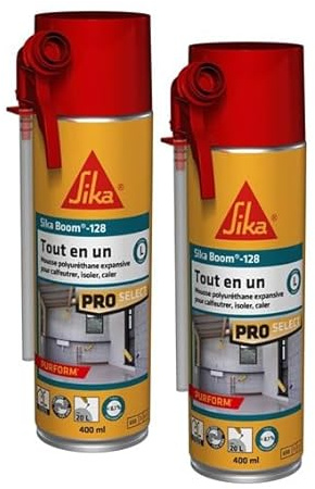 SIKA - Mousse polyuréthane expansive - Sika Boom 128-2x250ml