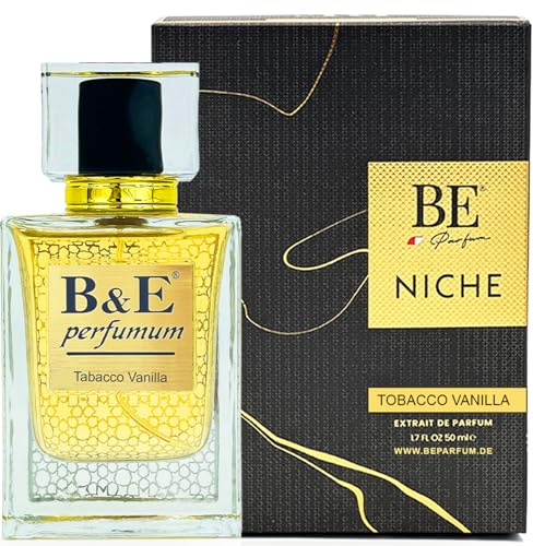 Tobacco Vanilla - 50ml - Extrait de Parfum Unisex - Süß-gourmand – Ein mystischer sinnlicher Star - mit 30% Parfümöl – bis zu 16 Stunden extrem langanhaltender Duft
