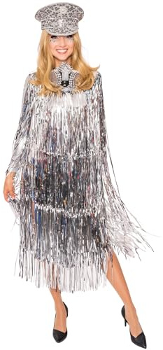 Deiters Lamettaumhang Damen silber one size