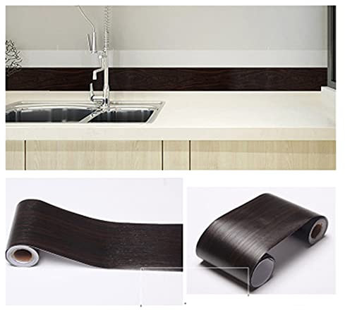 Decoración de borde de pared, Borde de papel de pared Autoadhesivo, Borde de papel tapiz autoadhesivo de 5 metros Borde de revestimiento de pared de PVC Bordes Decoración de piso 3D Pegatinas de pared