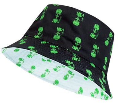 Lunukopi Fischerhüte Lustig Bucket Hat Unisex Sonnenhüte Für Faltbar Fischerhut