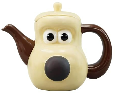 Half Moon Bay Wallace and Gromit Gromit Shaped Heat Change Teapot