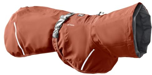 Hurtta Mudventure Hundemantel ECO Regenjacke für Hunde (Cinnamon, 30 cm)