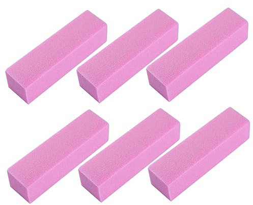MUCKLILY 10pezzi Unghie Naturale Lati Levigatura delle Unghie Raspa per Strumento per Nail Art Lucidante per Blocchi per Lucidatura Spugne per Modellare